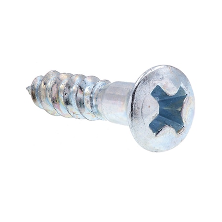 Prime-Line Wood Screw Oval Head Phillips Drive No. 6 X 5/8in Zinc Plated Steel 50PK 9204532